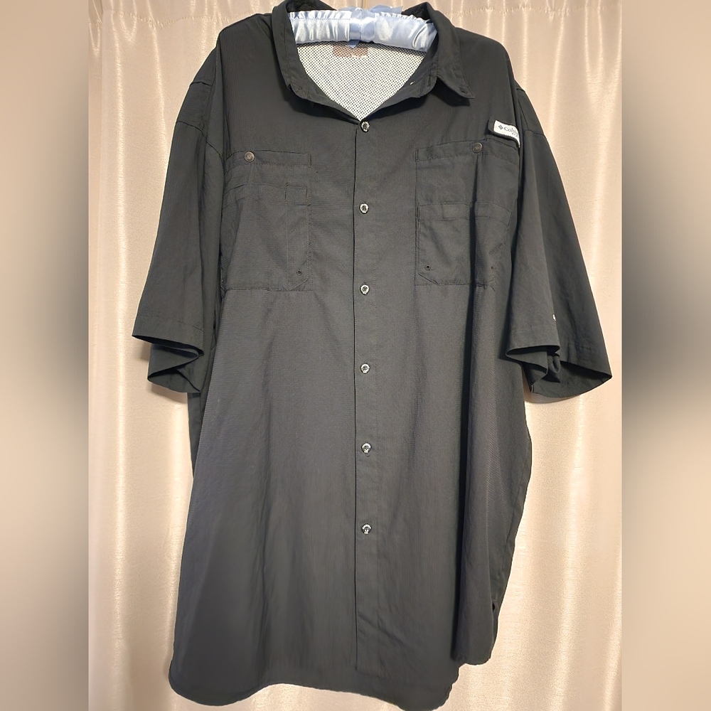 Columbia Omni Shade Lightweight Button Up EUC 3XLT